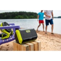 Ryobi ONE+ 18V Speaker With Bluetooth Wireless Technology (Tool Only) -RYOBI TOOLS SALE ryobi jobsite audio pad01b 1f 1000