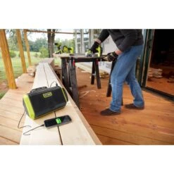 Ryobi ONE+ 18V Speaker With Bluetooth Wireless Technology (Tool Only) -RYOBI TOOLS SALE ryobi jobsite audio pad01b c3 1000