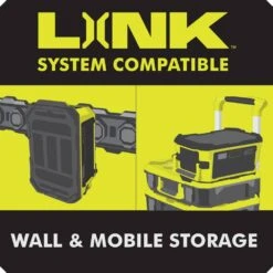 Ryobi ONE+ 18V Hybrid VERSE LINK Stereo (Tool Only) -RYOBI TOOLS SALE ryobi jobsite audio pcl601b 4f 1000