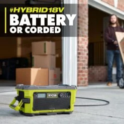 Ryobi ONE+ 18V Hybrid VERSE LINK Stereo (Tool Only) -RYOBI TOOLS SALE ryobi jobsite audio pcl601b 66 1000