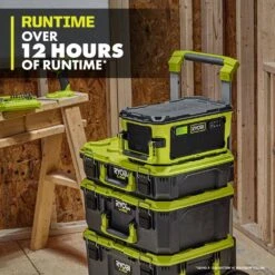 Ryobi ONE+ 18V Hybrid VERSE LINK Stereo (Tool Only) -RYOBI TOOLS SALE ryobi jobsite audio pcl601b 77 1000