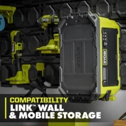 Ryobi ONE+ 18V Hybrid VERSE LINK Stereo (Tool Only) -RYOBI TOOLS SALE ryobi jobsite audio pcl601b c3 1000