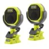 Ryobi ONE+ 18V Cordless VERSE Clamp Speaker 2-Pack (Tools Only)