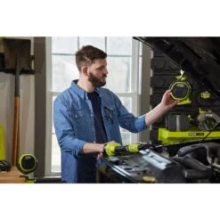Ryobi ONE+ 18V Cordless VERSE Clamp Speaker Kit With 1.5 Ah Battery And Charger -RYOBI TOOLS SALE ryobi jobsite audio pcl615k1 c3 1000