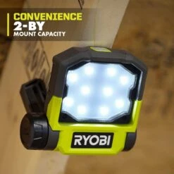 Ryobi USB Lithium Flip Light Kit With USB Lithium 2.0Ah Rechargable Battery -RYOBI TOOLS SALE ryobi jobsite lighting fvl52k fvb02 a0 1000