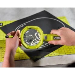 Ryobi USB Lithium 200 Lumens Magnifying Light Kit With 2.0 Ah Battery & USB Charging Cable W/ Extra USB Lithium 2.0 Ah Battery -RYOBI TOOLS SALE ryobi jobsite lighting fvl55k fvb02 1f 1000