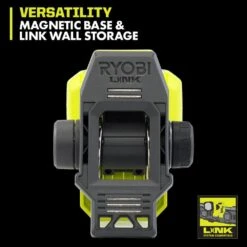 Ryobi USB Lithium Magnetic Clamp Light Kit W/ 2.0 Ah Battery, Charging Cable, & USB Lithium 2.0 Ah Rechargeable Battery -RYOBI TOOLS SALE ryobi jobsite lighting fvl57k fvb02 c3 1000