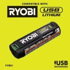 Ryobi USB Lithium Compact Cordless Area Light Kit With 2.0 Ah USB Battery, Charging Cable, And USB Lithium 2.0 Ah Battery 22 Ryobi USB Lithium Compact Cordless Area Light Kit With 2.0 Ah USB Battery, Charging Cable, And USB Lithium 2.0 Ah Battery -RYOBI TOOLS SALE ryobi jobsite lighting fvl59k fvb02 1f 1000