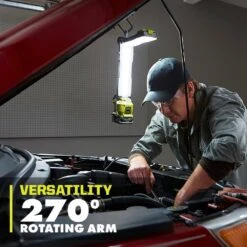 Ryobi ONE+ 18V Cordless LED Workbench Light (Tool-Only) -RYOBI TOOLS SALE ryobi jobsite lighting p727 66 1000