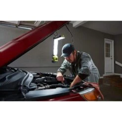 Ryobi ONE+ 18V Cordless LED Workbench Light (Tool-Only) -RYOBI TOOLS SALE ryobi jobsite lighting p727 c3 1000