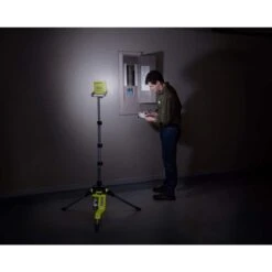 Ryobi ONE+ 18V Cordless Hybrid LED Tripod Stand Light (Tool Only) 22 Ryobi ONE+ 18V Cordless Hybrid LED Tripod Stand Light (Tool Only) -RYOBI TOOLS SALE ryobi jobsite lighting p782 4f 1000