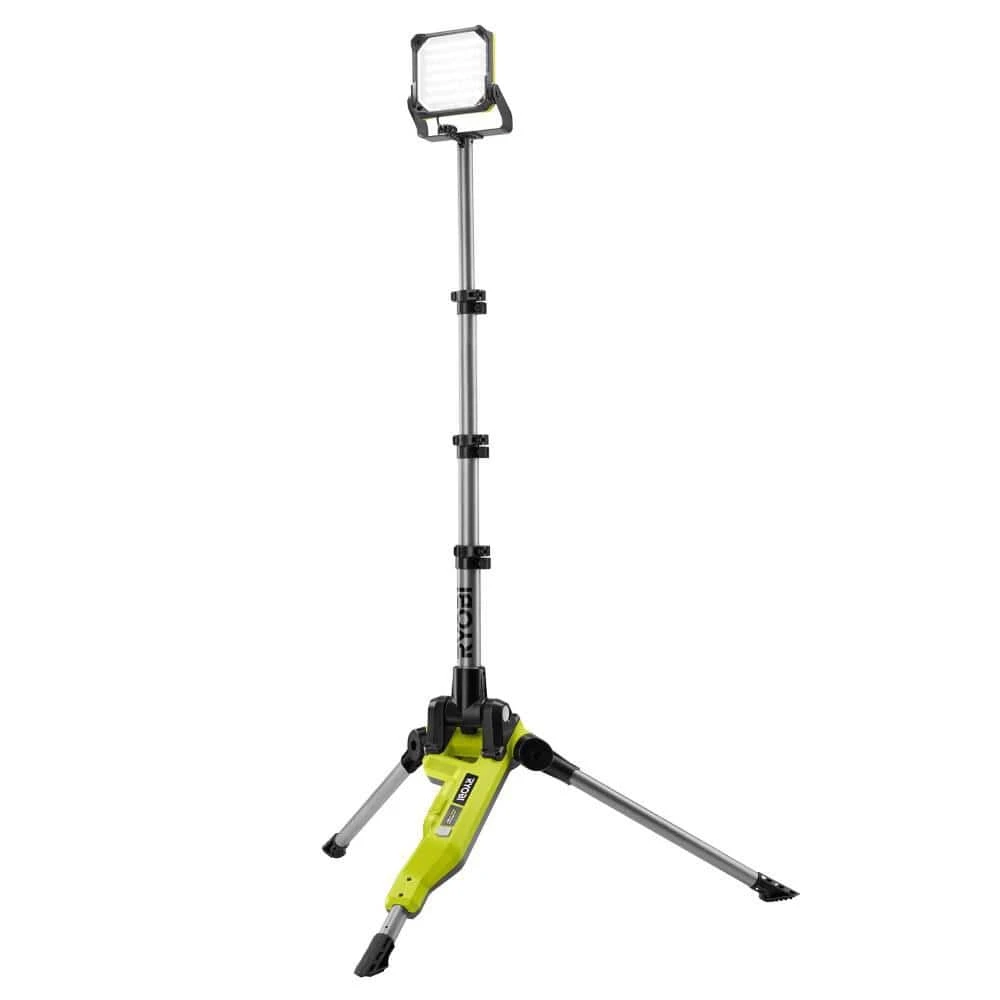 Ryobi ONE+ 18V Cordless Hybrid LED Tripod Stand Light (Tool Only) 1 Ryobi ONE+ 18V Cordless Hybrid LED Tripod Stand Light (Tool Only)
