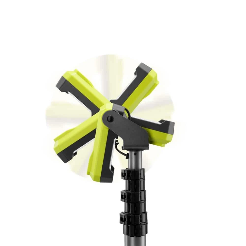 Ryobi ONE+ 18V Cordless Hybrid LED Tripod Stand Light (Tool Only) 4 Ryobi ONE+ 18V Cordless Hybrid LED Tripod Stand Light (Tool Only) - Image 4