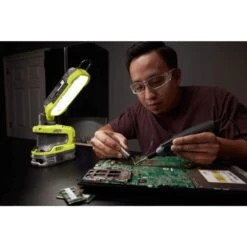 Ryobi ONE+ 18V Hybrid LED Project Light (Tool Only) -RYOBI TOOLS SALE ryobi jobsite lighting p790 c3 1000