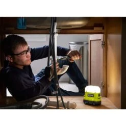 Ryobi ONE+ 18V Cordless Compact Area Light (Tool Only) -RYOBI TOOLS SALE ryobi jobsite lighting p796b 4f 1000