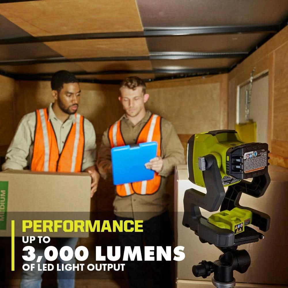 Ryobi ONE+ 18V Lithium-Ion 4.0 Ah Battery (2-Pack) With FREE 18V ONE+ Cordless Work Light 5 Ryobi ONE+ 18V Lithium-Ion 4.0 Ah Battery (2-Pack) With FREE 18V ONE+ Cordless Work Light - Image 5