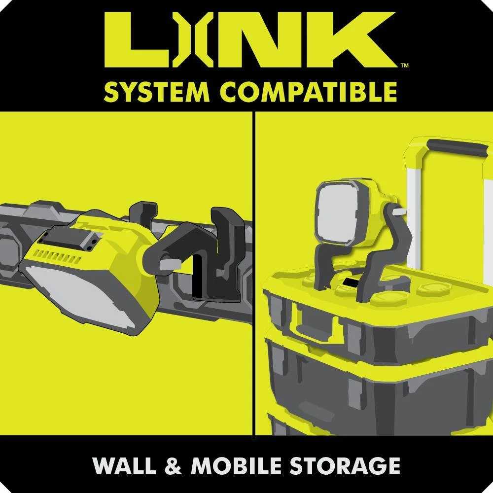 Ryobi ONE+ 18V Lithium-Ion 4.0 Ah Battery (2-Pack) With FREE 18V ONE+ Cordless Work Light 9 Ryobi ONE+ 18V Lithium-Ion 4.0 Ah Battery (2-Pack) With FREE 18V ONE+ Cordless Work Light - Image 9