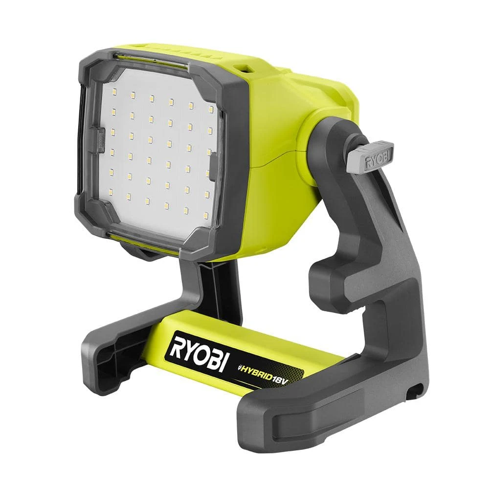 Ryobi ONE+ 18V Cordless Hybrid LED Flood Light (Tool Only) 1 Ryobi ONE+ 18V Cordless Hybrid LED Flood Light (Tool Only)