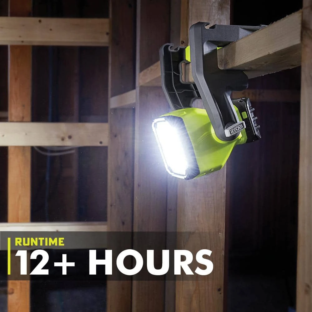 Ryobi ONE+ 18V Cordless Hybrid LED Flood Light (Tool Only) 6 Ryobi ONE+ 18V Cordless Hybrid LED Flood Light (Tool Only) - Image 6