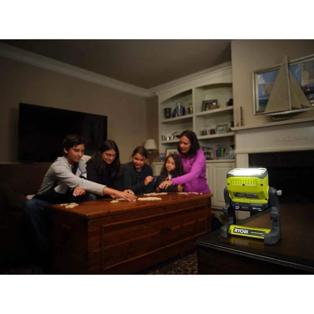 Ryobi ONE+ 18V Cordless Hybrid LED Flood Light (Tool Only) 8 Ryobi ONE+ 18V Cordless Hybrid LED Flood Light (Tool Only) - Image 8