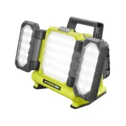 Ryobi ONE+ 18V Cordless Hybrid 3000 Lumens LED Panel Light (Tool Only) -RYOBI TOOLS SALE ryobi jobsite lighting pcl631b 4f 1000