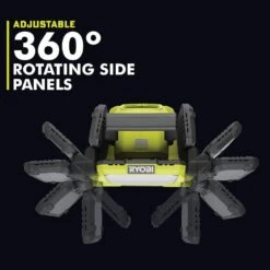 Ryobi ONE+ 18V Cordless Hybrid 3000 Lumens LED Panel Light (Tool Only) -RYOBI TOOLS SALE ryobi jobsite lighting pcl631b 66 1000