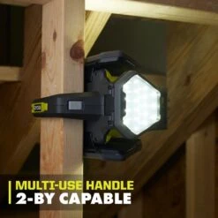 Ryobi ONE+ 18V Cordless 360° Light With ONE+ 18V 2.0 Ah Lithium-Ion Battery -RYOBI TOOLS SALE ryobi jobsite lighting pcl632b pbp006 77 1000