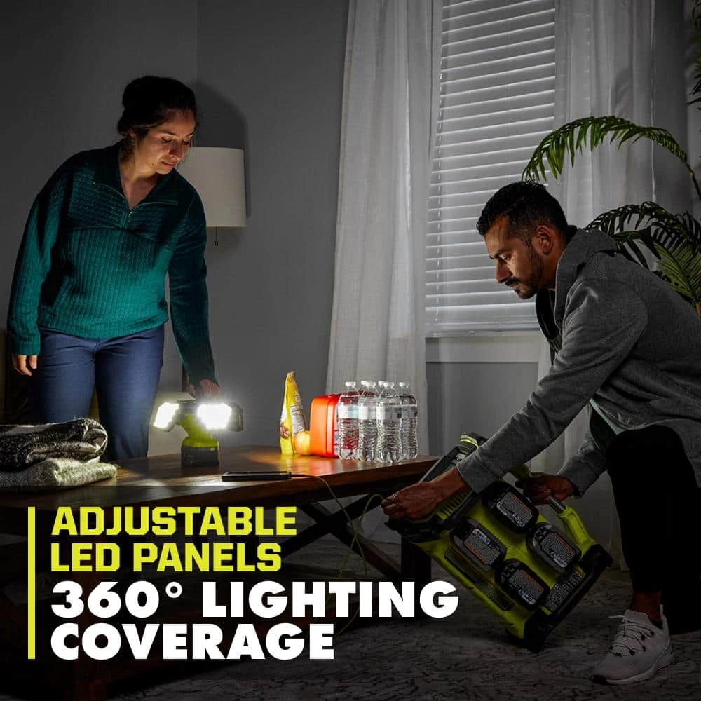 Ryobi ONE+ 18V Cordless 360° Light With 2.0 Ah Battery And Charger Kit 6 Ryobi ONE+ 18V Cordless 360° Light With 2.0 Ah Battery And Charger Kit - Image 6