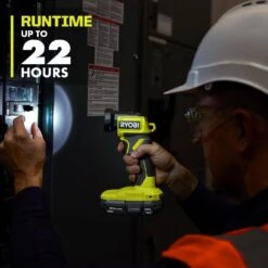 Ryobi ONE+ 18V Cordless LED Light (Tool Only) -RYOBI TOOLS SALE ryobi jobsite lighting pcl660b 1d 1000