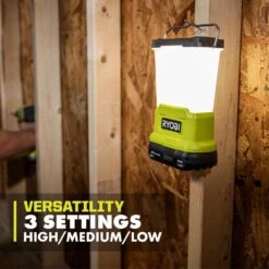 Ryobi ONE+ 18V Cordless LED Area Light With USB (Tool Only) 18 Ryobi ONE+ 18V Cordless LED Area Light With USB (Tool Only) -RYOBI TOOLS SALE ryobi jobsite lighting pcl662b 1d 1000