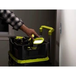 Ryobi ONE+ 18V Cordless LED Clamp Light (Tool Only) -RYOBI TOOLS SALE ryobi jobsite lighting pcl663b 1d 1000