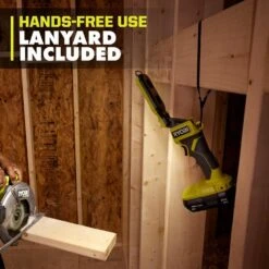 Ryobi ONE+ 18V Cordless LED Stick Light (Tool Only) -RYOBI TOOLS SALE ryobi jobsite lighting pcl668b 66 1000