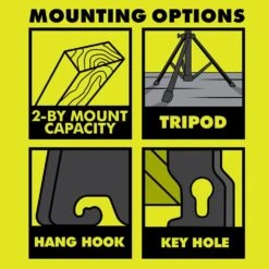 Ryobi ONE+ 18V Lithium-Ion 4.0 Ah Battery, 2.0 Ah Battery And Charger Kit With ONE+ Cordless Hybrid LED Work Light -RYOBI TOOLS SALE ryobi jobsite lighting psk106sb pcl633b 1f 1000