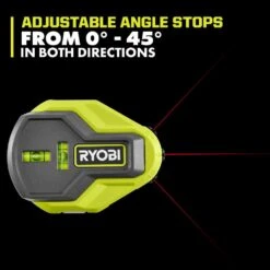 Ryobi 20' AirGrip Laser Level -RYOBI TOOLS SALE ryobi laser level ell1004 1d 1000