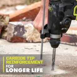 Ryobi 2 Cutter SDS + Drilling Set(8 Pc.) -RYOBI TOOLS SALE ryobi masonry drill bits a10801 1d 1000