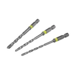 Ryobi High Speed Steel Impact Rated Masonry Drill Bit Set (3-Piece) -RYOBI TOOLS SALE ryobi masonry drill bits ar2043 1d 1000