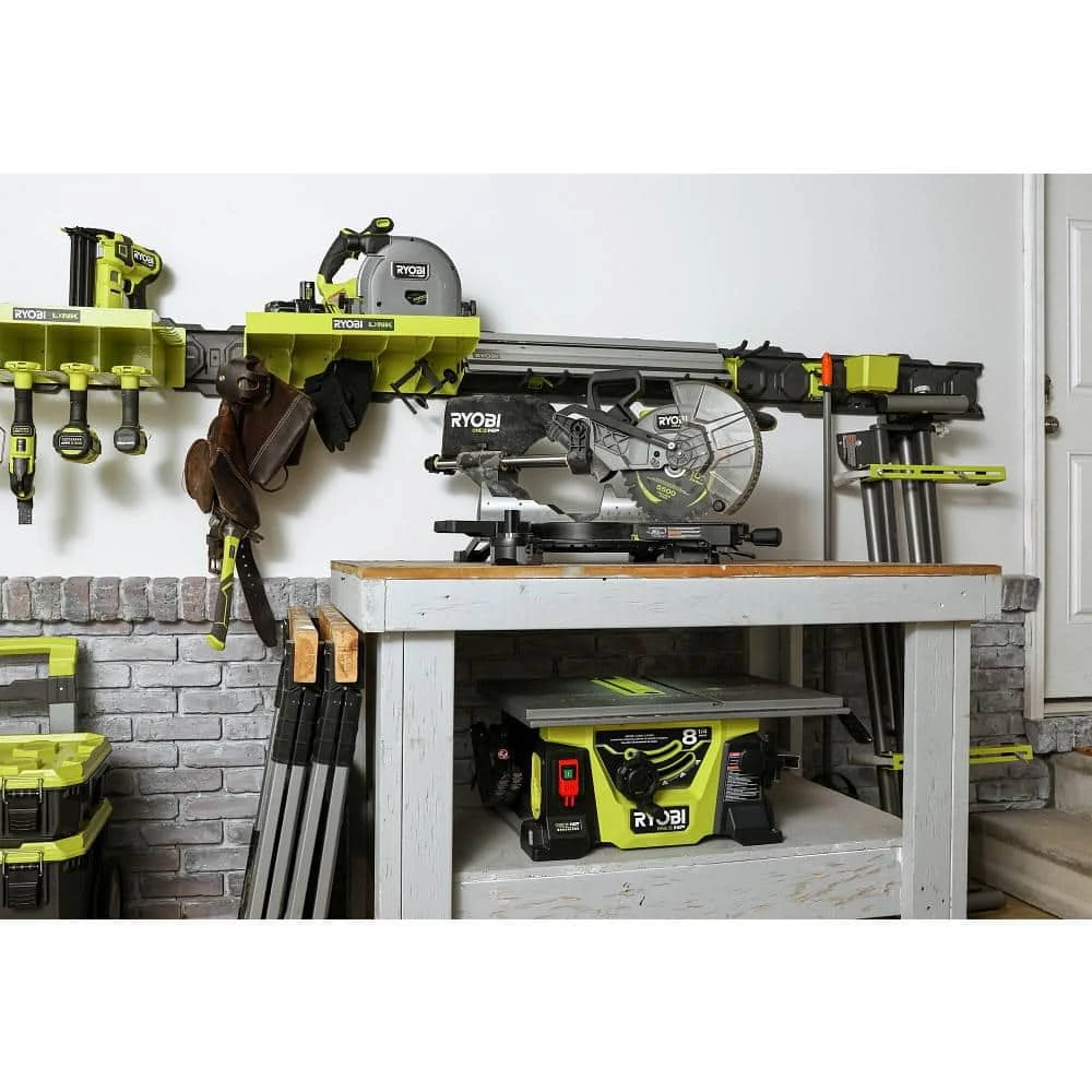 Ryobi ONE+ HP 18V Brushless Cordless 10 In. Sliding Compound Miter Saw (Tool Only) With SPEED BENCH Mobile Workstation 10 Ryobi ONE+ HP 18V Brushless Cordless 10 In. Sliding Compound Miter Saw (Tool Only) With SPEED BENCH Mobile Workstation - Image 10