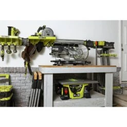 Ryobi ONE+ HP 18V Brushless Cordless 10 In. Sliding Compound Miter Saw Kit With 4.0 Ah HIGH PERFORMANCE Battery And Charger -RYOBI TOOLS SALE ryobi miter saws pblms01k 1f 1000