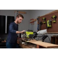 Ryobi 15 Amp 10 In. Corded Sliding Compound Miter Saw With LED Cutline Indicator -RYOBI TOOLS SALE ryobi miter saws tss103 d4 1000