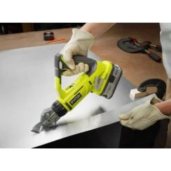 Ryobi ONE+ 18V 18-Gauge Offset Shear (Tool Only) -RYOBI TOOLS SALE ryobi nibblers shears p591 c3 1000