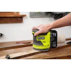 Ryobi ONE+ 18V Cordless 5 In. Random Orbit Sander Kit With 4.0 Ah Battery And Charger -RYOBI TOOLS SALE ryobi orbital sanders pcl406k1 4f 1000