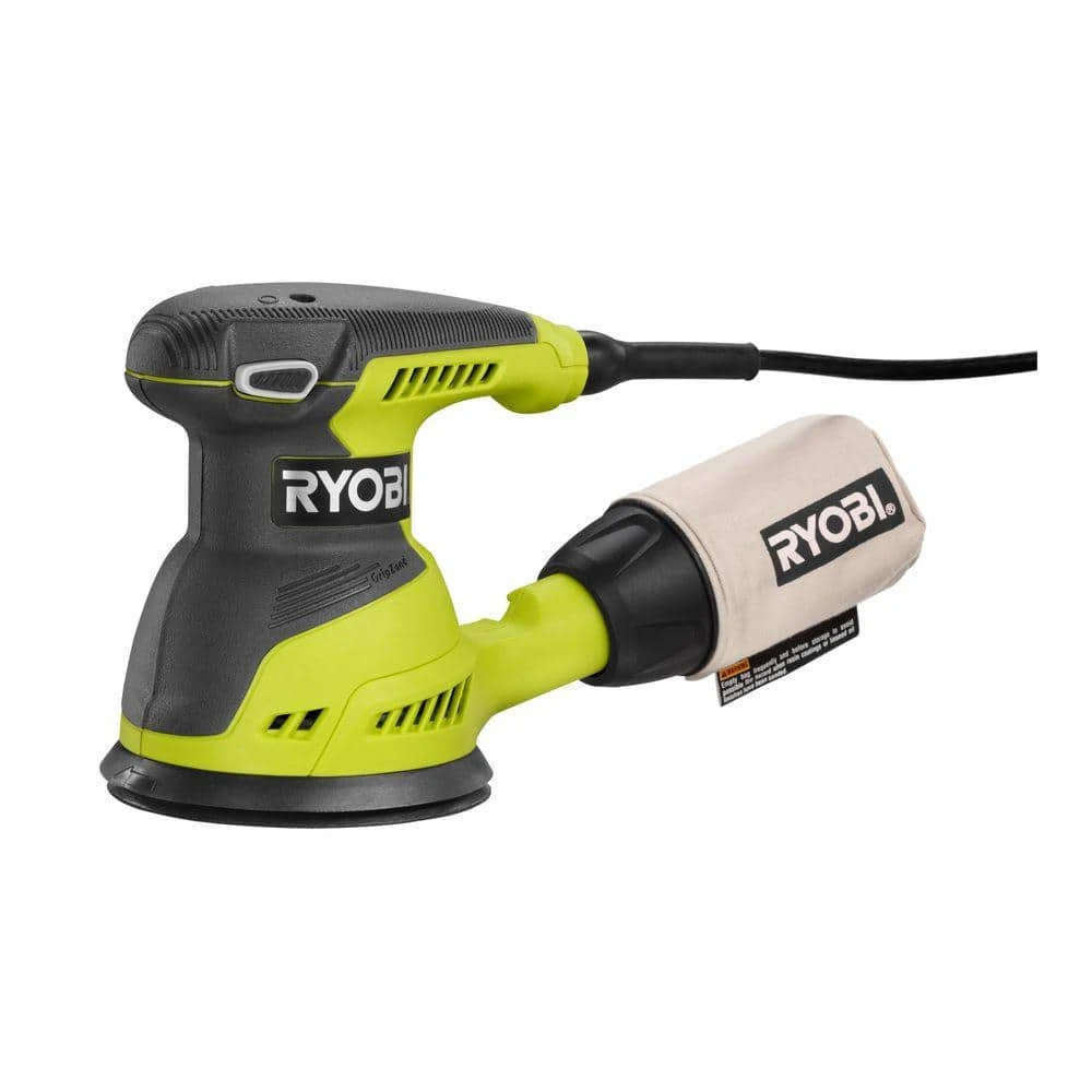 Ryobi 2.6 Amp Corded 5 In. Random Orbital Sander 1 Ryobi 2.6 Amp Corded 5 In. Random Orbital Sander