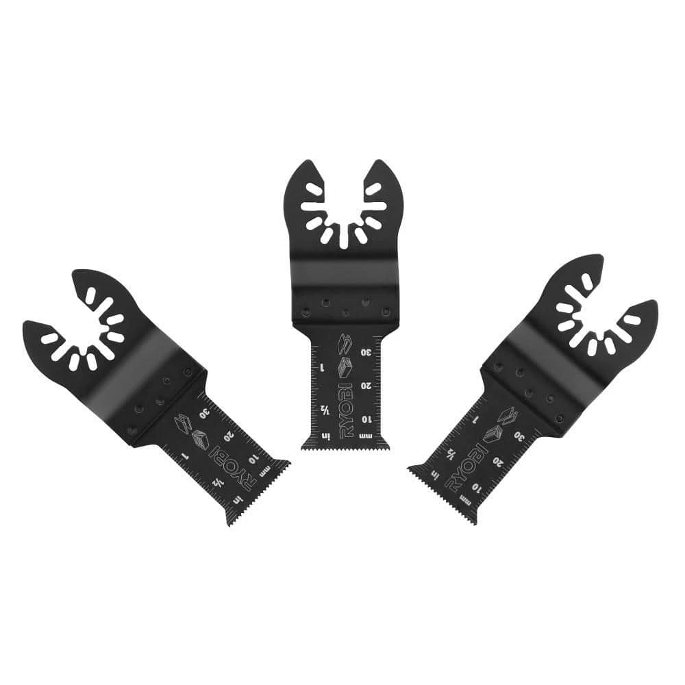 Ryobi 1-1/8 In. Wood/Metal Plunge Cut Blade Set (3-Piece) 1 Ryobi 1-1/8 In. Wood/Metal Plunge Cut Blade Set (3-Piece)