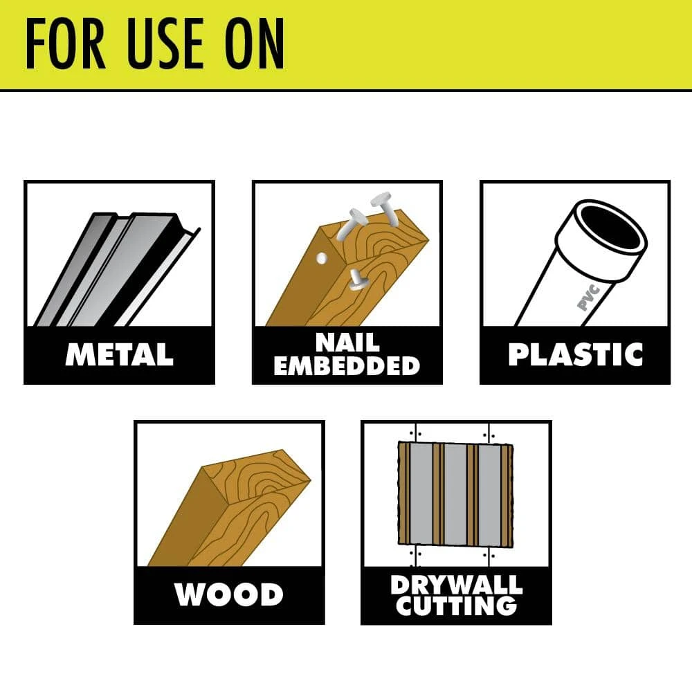 Ryobi 1-1/8 In. Wood/Metal Plunge Cut Blade Set (3-Piece) 2 Ryobi 1-1/8 In. Wood/Metal Plunge Cut Blade Set (3-Piece) - Image 2