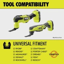 Ryobi 4-Piece Wood And Metal Oscillating Multi-Tool Blade Set -RYOBI TOOLS SALE ryobi oscillating tool attachments a24402 1d 1000