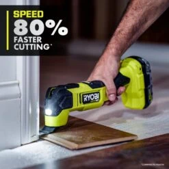 Ryobi ONE+ HP 18V Brushless Cordless Oscillating Multi-Tool (Tool Only) With 4-Piece Wood And Metal Blade Set -RYOBI TOOLS SALE ryobi oscillating tools pblmt51b a24402 a0 1000
