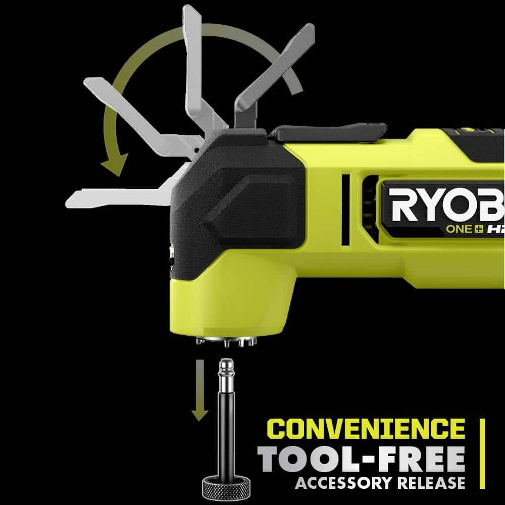 Ryobi ONE+ HP 18V Brushless Cordless Oscillating Multi-Tool (Tool Only) 8 Ryobi ONE+ HP 18V Brushless Cordless Oscillating Multi-Tool (Tool Only) - Image 8
