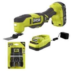 Ryobi ONE+ 18V Cordless Oscillating Multi-Tool Kit With 2.0 Ah Battery, Charger, And 4-Piece Wood Oscillating Blade Set 28 Ryobi ONE+ 18V Cordless Oscillating Multi-Tool Kit With 2.0 Ah Battery, Charger, And 4-Piece Wood Oscillating Blade Set -RYOBI TOOLS SALE ryobi oscillating tools pcl430k1 a24401 d4 1000