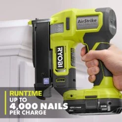 Ryobi ONE+ 18V Cordless Airstrike 23-Gauge Headless Pin Nailer Kit With 2.0 Ah Battery And Charger 13 Ryobi ONE+ 18V Cordless Airstrike 23-Gauge Headless Pin Nailer Kit With 2.0 Ah Battery And Charger -RYOBI TOOLS SALE ryobi pin nailers pcl310k a0 1000