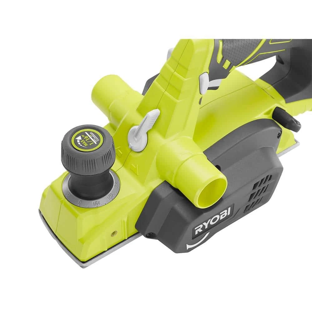 Ryobi ONE+ 18V Lithium-Ion 4.0 Ah Compact Battery (2-Pack) And Charger Kit With Cordless ONE+ Planer 6 Ryobi ONE+ 18V Lithium-Ion 4.0 Ah Compact Battery (2-Pack) And Charger Kit With Cordless ONE+ Planer - Image 6